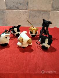 ser 6 peluches cani MC Donald's 