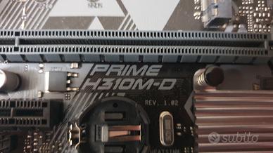 Scheda madre ASUS+ processore 