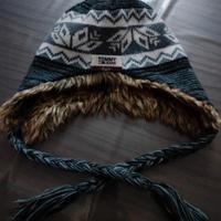 cappello grigio lana Tommy Jeans 