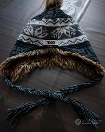 cappello grigio lana Tommy Jeans 