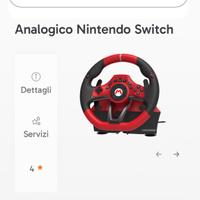 Volante hory  mario kart Nintendo switch