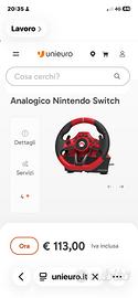 Volante hory  mario kart Nintendo switch