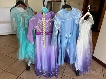 Frozen - vestiti carnevale 5-7 anni