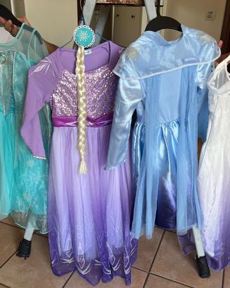 Frozen - vestiti carnevale 5-7 anni