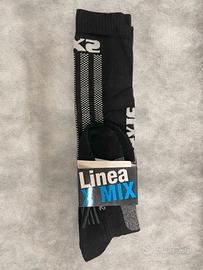 SIX2 X-MIX calze tecniche 39/42 NUOVE nere