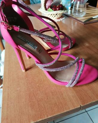Sandali eleganti fucsia Carla Côte
