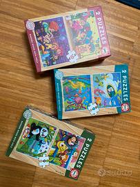 Puzzle un legno bimbi