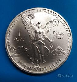 MEXICO 1 Onza 1992 Libertad FDC