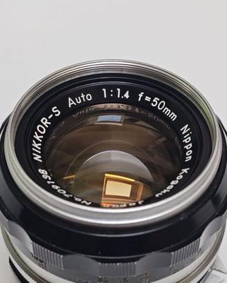 Nikon Nikkor-S Auto 50mm f1.4 Nippon Kogaku Vintag
