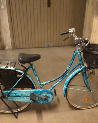 Bici donna vintage Wander con cestino 