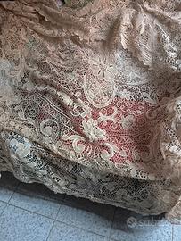 copriletto fatto ad ago di Burano