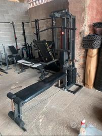 Stazione multifunzione palestra completa