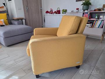 Poltrona Poltrone&sofa gialla