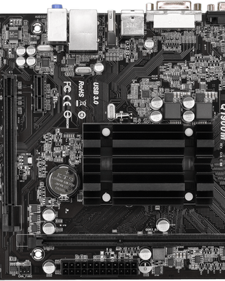Asrock Q1900 M- mini-ITX con 8 GB