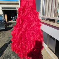 Abito da sposa in georgette.