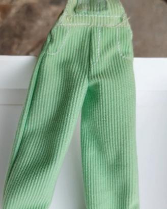 vestito barbie green  skipper 1997 