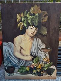 Quadro olio su tela firmato Bellini R. 