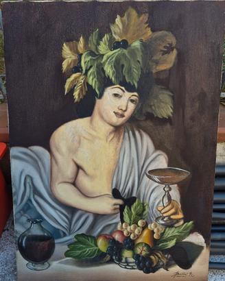Quadro olio su tela firmato Bellini R. 