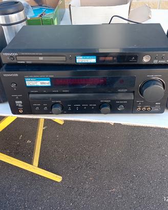 Amplificatore KENWOOD KRF V6200D con lettore DVD