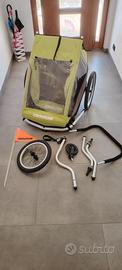 Croozer kid for2 rimorchio bici