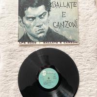 Vinile Luigi Tenco intitolato "Ballate e Canzoni"