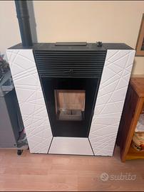 Stufa a pellet CLAM SUEZ+ pari al nuovo