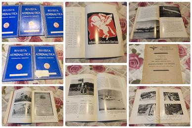 RIVISTA AERONAUTICA 1967-69 + GUIDONI 1928 - LOTTO