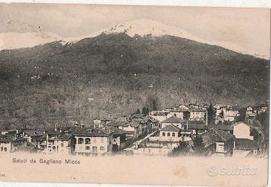 Cartolina di Saluti da Sagliano Micca