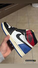 Jordan 1 Union X fragment