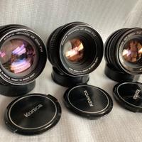 Konica Hexanon lenti e reflex