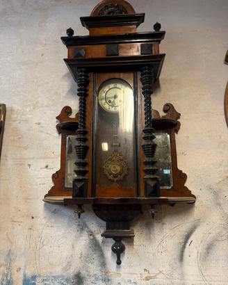 Antico orologio a pendolo regolatore fine 800’