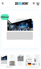 Pellicola PPF display mercedes classe A W177