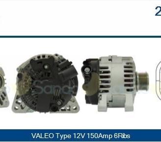 Alternatore Sando 2015414.0 Peugeot Citroen
