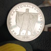 50 franchi d'argento svizzeri molto rari 