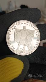 50 franchi d'argento svizzeri molto rari 