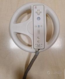 Volante Nintendo Wii + telecomando Wii Remote plus