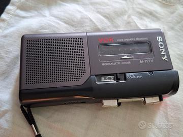 Sony M-727V Registratore microcassetta