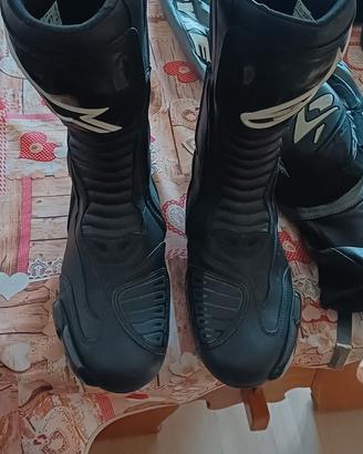 Tuta divisibile in pelle Spike + stivali 