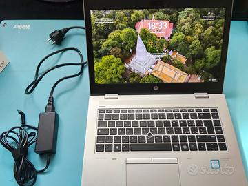 HP ProBook 640 G4 - 14" - 8 GB - 256 GB - Usato