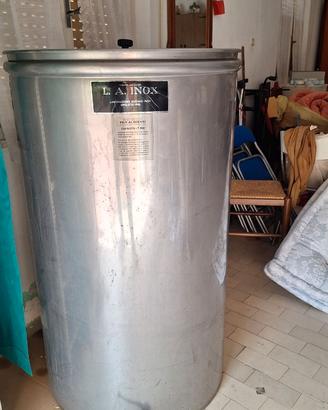 Tini in acciaio inox  da 500 LT.
