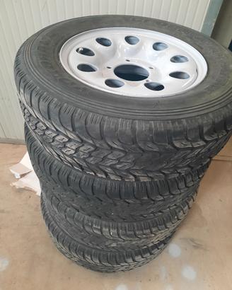 cerchi e gomme samurai