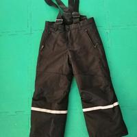 Pantaloni/salopette neve bambino/a 5/6 anni