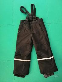 Pantaloni/salopette neve bambino/a 5/6 anni