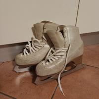 Pattini da ghiaccio Edea bambina 225 vera pelle