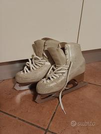 Pattini da ghiaccio Edea bambina 225 vera pelle