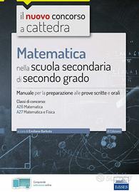 Concorso a Cattedra Matematica Scuola Secondaria 