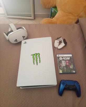 sto vendendo  PS5 +FC  26+ joystick e visore