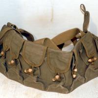 Bandoliera usata nella guerra del Vietnam