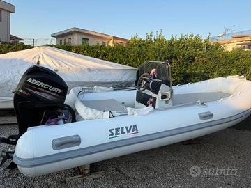 Gommone selva con mercury pro 40//70 cv
