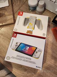 Joy Con Grip Animal Crossing & Split Pad Compact